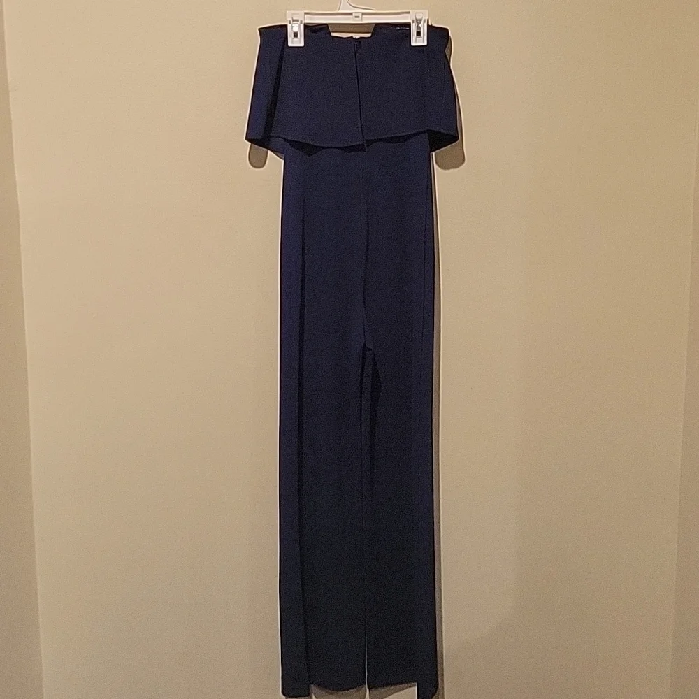 ❤️ LULUS POWER OF LOVE STRAPLESS WIDE LEG JUMPSUIT, BLACK, MEDIUM - Picture 11 of 15